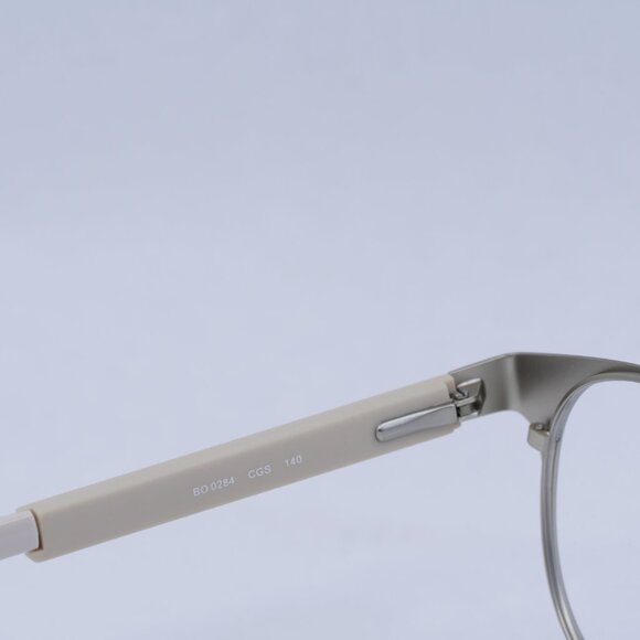 🕶️ New Hugo Boss BO 0284 0CGS00 Eyeglasses - Matte Light Gold Frame - Picture 11 of 12